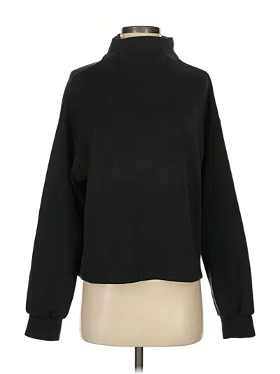 Pre-owned Unbranded Turtleneck Sweater In Black