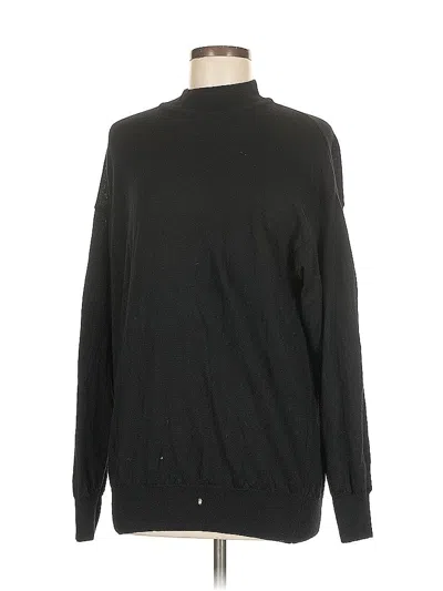 Pre-owned Unbranded Turtleneck Sweater In Black