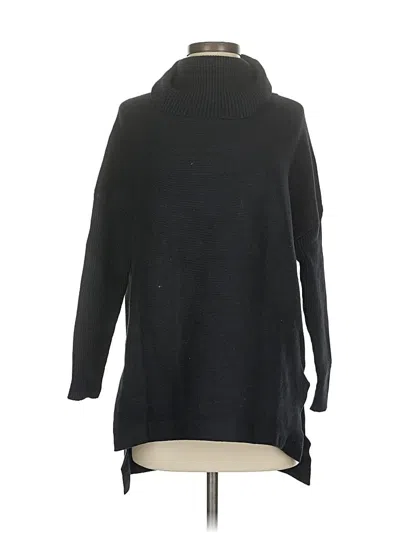 Pre-owned Unbranded Turtleneck Sweater In Black