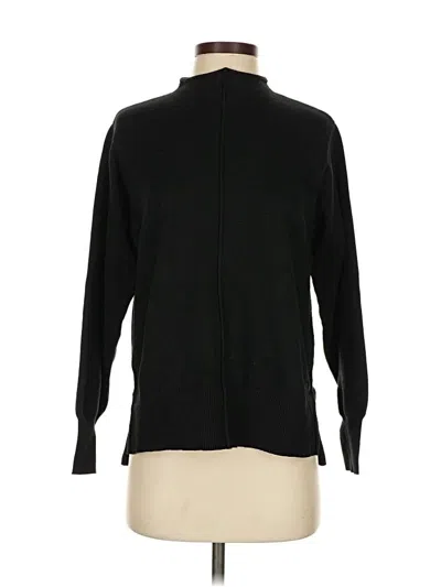 Pre-owned Unbranded Turtleneck Sweater In Black