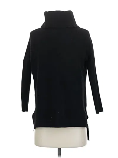 Pre-owned Unbranded Turtleneck Sweater In Black