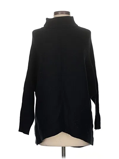 Pre-owned Unbranded Turtleneck Sweater In Black