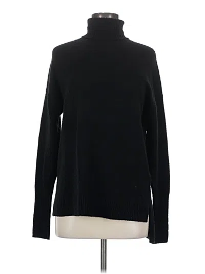 Pre-owned Unbranded Turtleneck Sweater In Black