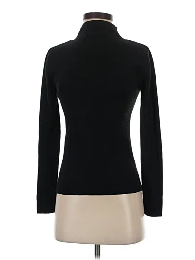 Pre-owned Unbranded Turtleneck Sweater In Black