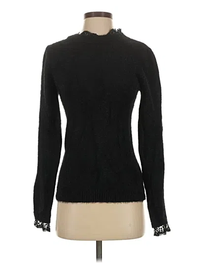 Pre-owned Unbranded Turtleneck Sweater In Black