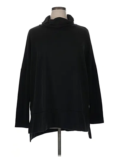Pre-owned Unbranded Turtleneck Sweater In Black