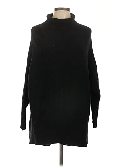 Pre-owned Unbranded Turtleneck Sweater In Black