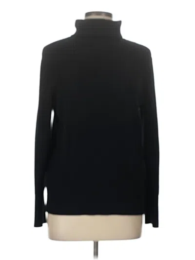 Pre-owned Unbranded Turtleneck Sweater In Black