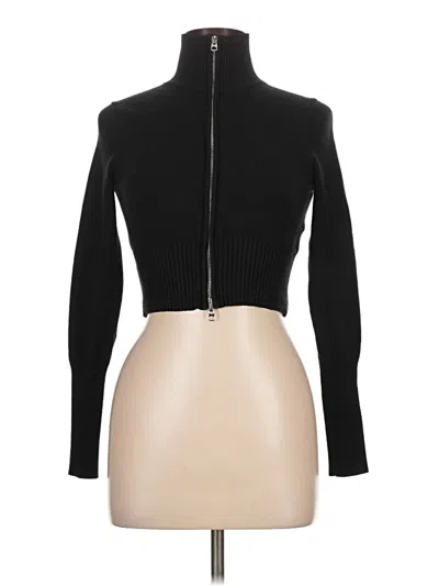 Pre-owned Unbranded Turtleneck Sweater In Black