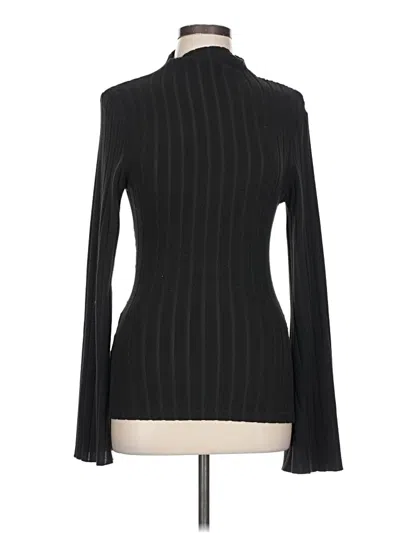 Pre-owned Unbranded Turtleneck Sweater In Black