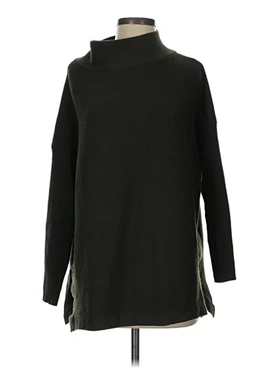 Pre-owned Unbranded Turtleneck Sweater In Black