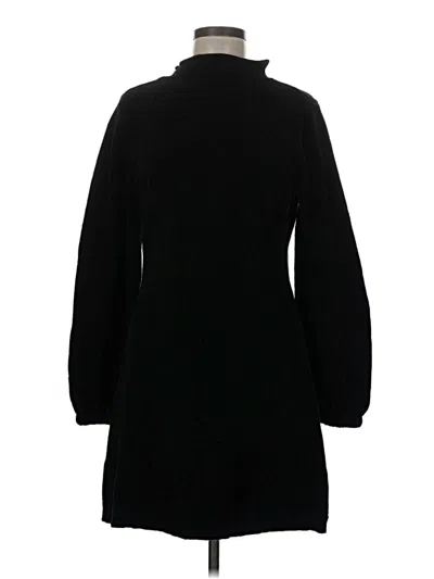 Pre-owned Unbranded Turtleneck Sweater In Black