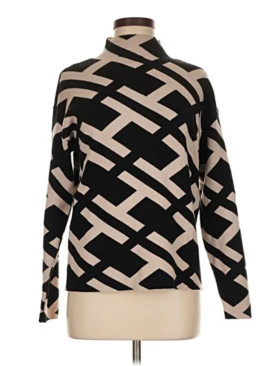 Pre-owned Unbranded Turtleneck Sweater In Black