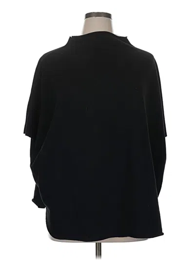 Pre-owned Unbranded Turtleneck Sweater In Black