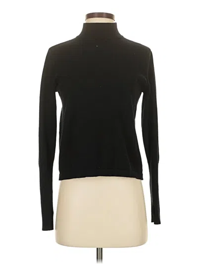 Pre-owned Unbranded Turtleneck Sweater In Black