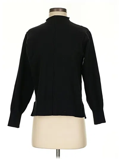 Pre-owned Unbranded Turtleneck Sweater In Black