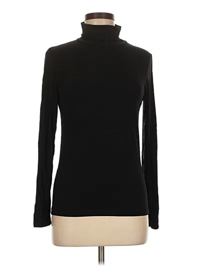 Pre-owned Unbranded Turtleneck Sweater In Black