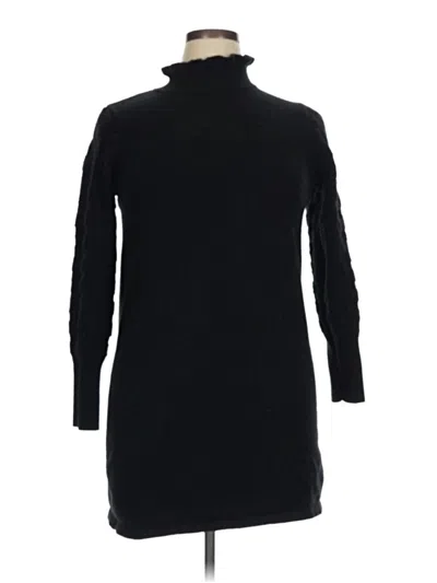 Pre-owned Unbranded Turtleneck Sweater In Black