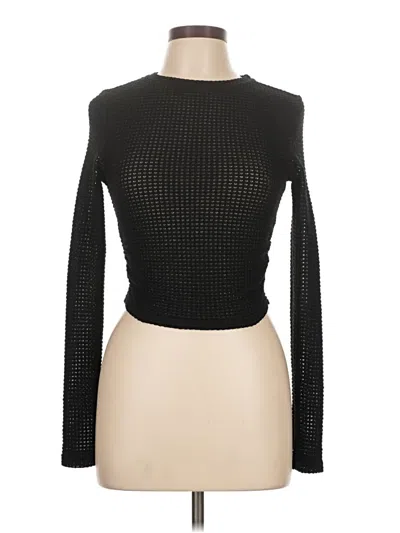 Pre-owned Unbranded Turtleneck Sweater In Black