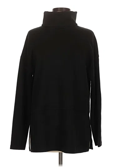 Pre-owned Unbranded Turtleneck Sweater In Black