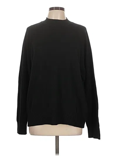 Pre-owned Unbranded Turtleneck Sweater In Black