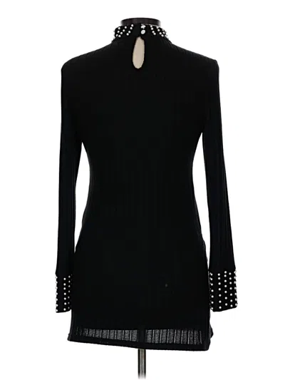 Pre-owned Unbranded Turtleneck Sweater In Black