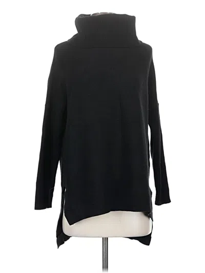 Pre-owned Unbranded Turtleneck Sweater In Black