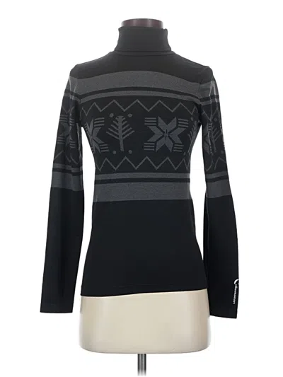 Pre-owned Unbranded Turtleneck Sweater In Black