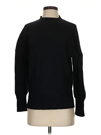 Pre-owned Unbranded Turtleneck Sweater In Black