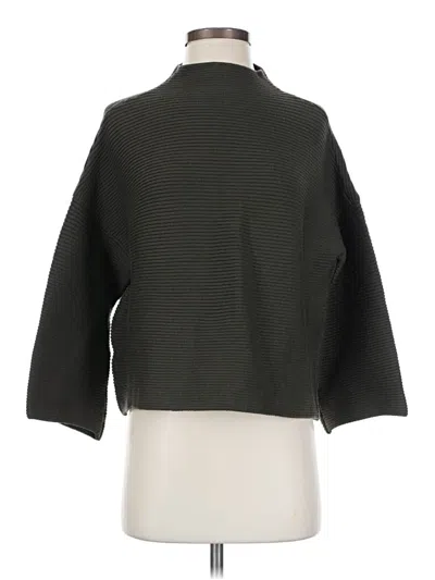 Pre-owned Unbranded Turtleneck Sweater In Black