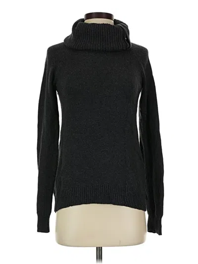 Pre-owned Unbranded Turtleneck Sweater In Black