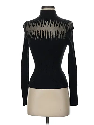 Pre-owned Unbranded Turtleneck Sweater In Black