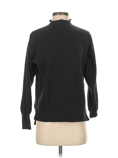 Pre-owned Unbranded Turtleneck Sweater In Black