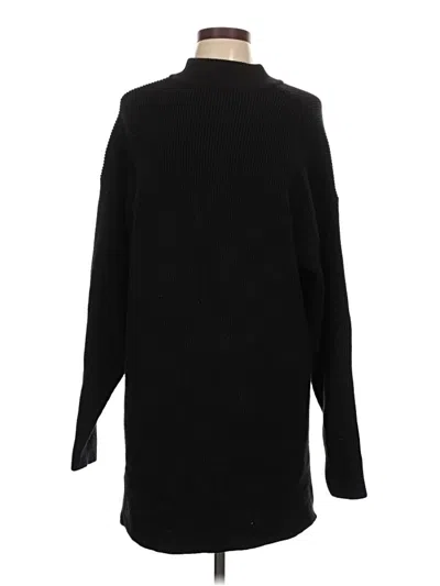 Pre-owned Unbranded Turtleneck Sweater In Black