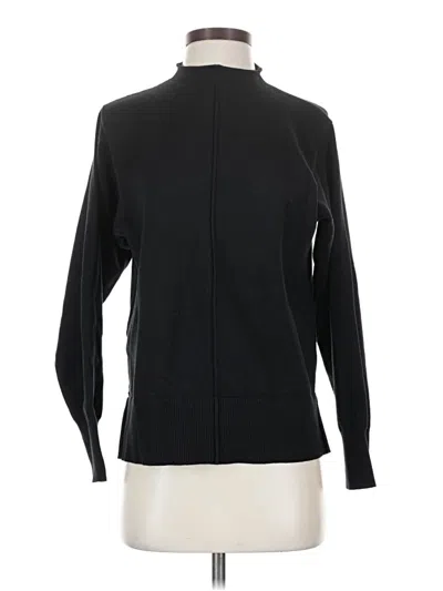 Pre-owned Unbranded Turtleneck Sweater In Black