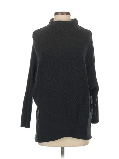 Pre-owned Unbranded Turtleneck Sweater In Black