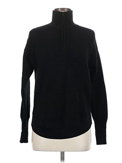 Pre-owned Unbranded Turtleneck Sweater In Black