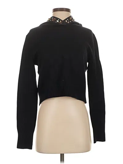 Pre-owned Unbranded Turtleneck Sweater In Black