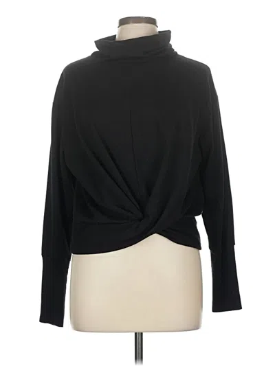 Pre-owned Unbranded Turtleneck Sweater In Black