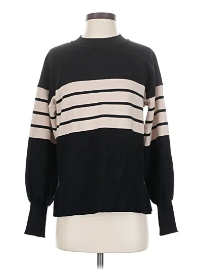 Pre-owned Unbranded Turtleneck Sweater In Black