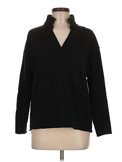 Pre-owned Unbranded Turtleneck Sweater In Black