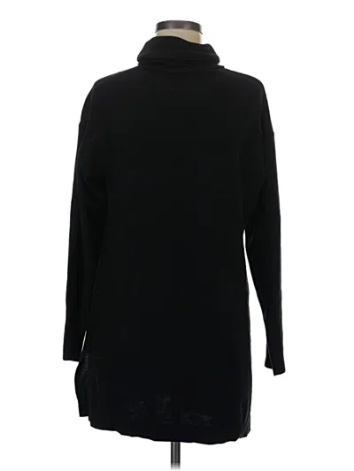 Pre-owned Unbranded Turtleneck Sweater In Black