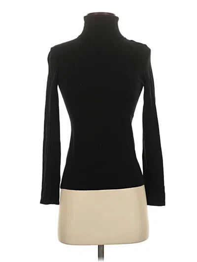 Pre-owned Unbranded Turtleneck Sweater In Black