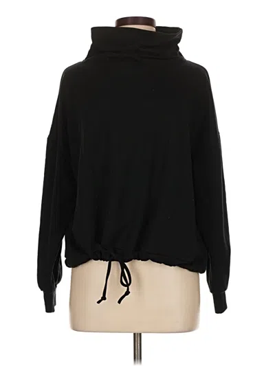 Pre-owned Unbranded Turtleneck Sweater In Black
