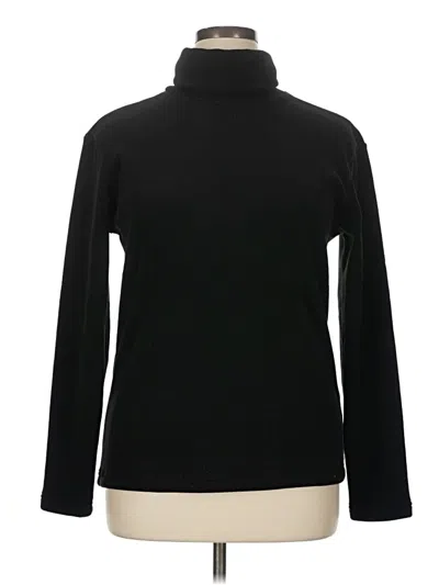 Pre-owned Unbranded Turtleneck Sweater In Black