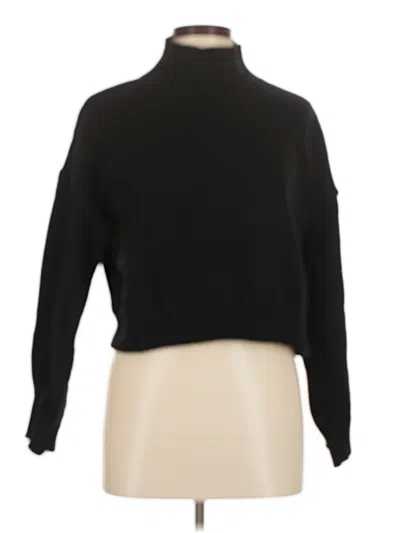 Pre-owned Unbranded Turtleneck Sweater In Black