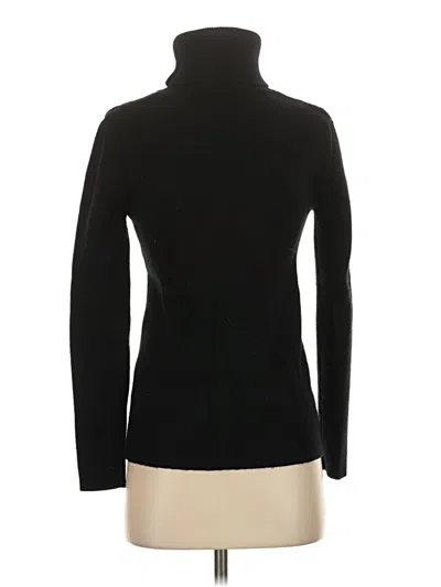 Pre-owned Unbranded Turtleneck Sweater In Black