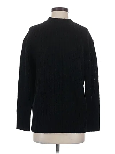 Pre-owned Unbranded Turtleneck Sweater In Black