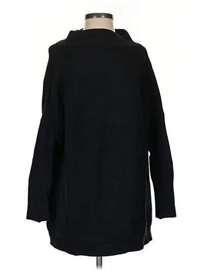 Pre-owned Unbranded Turtleneck Sweater In Black
