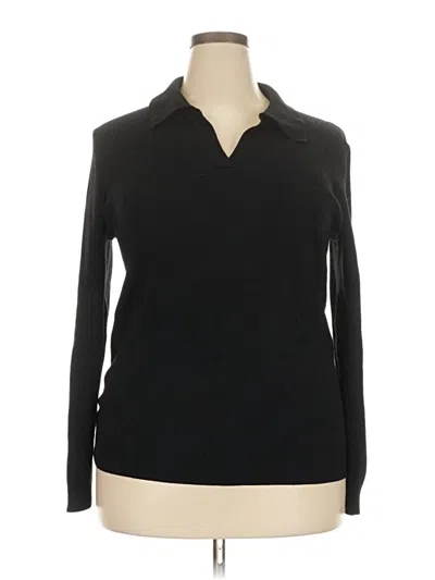 Pre-owned Unbranded Turtleneck Sweater In Black